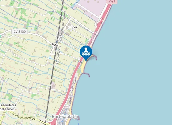 Map of PLAYA DE MELIANA PM1