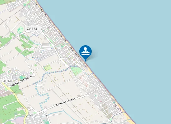 Map of PLAYA DE MIRAMAR PM2