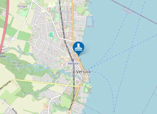 Map of Anciens Bains