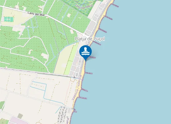 Map of PLAYA DE PU?OL PM1