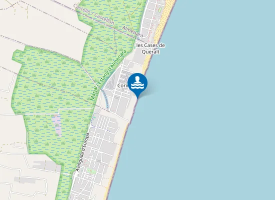 Map of PLAYA DE MALVARROSA PM1