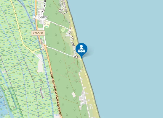 Map of PLAYA DEL SALER PM2