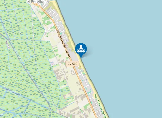 Map of PLAYA DEL RECATI PM1