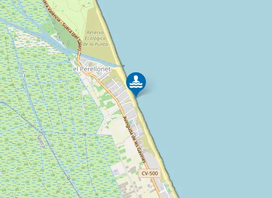 Map of PLAYA DEL RECATI PM2