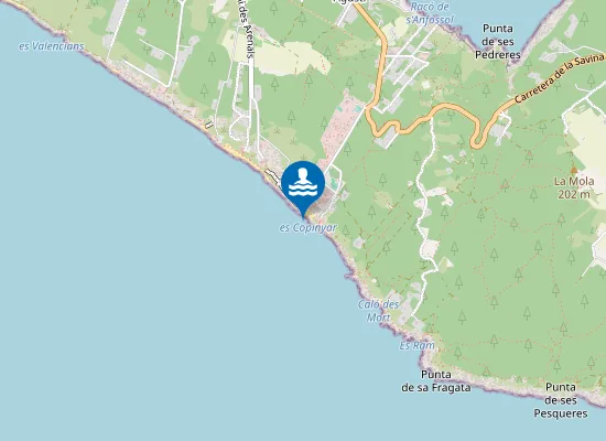 Map of PLAYA MIGJORN PM1