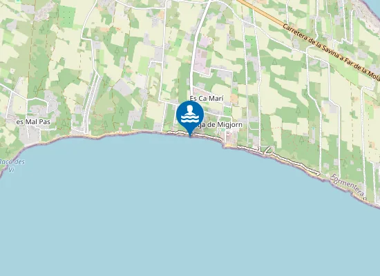 Map of PLAYA MIGJORN PM2