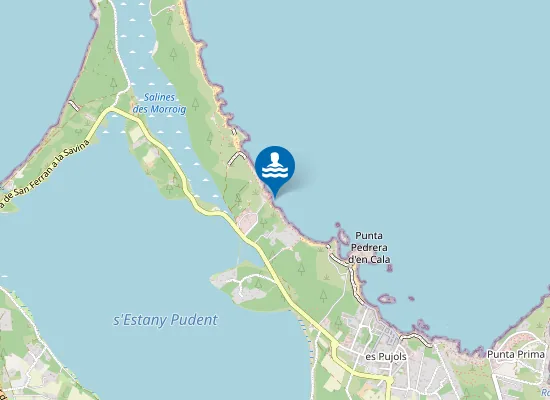 Map of PLAYA SA ROQUETA PM1