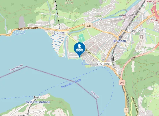 Map of Lido Brunnen, Sz/02