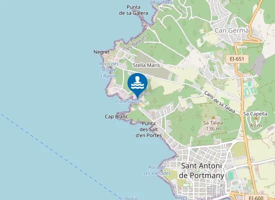 Map of PLAYA CALA GRACI? PM1
