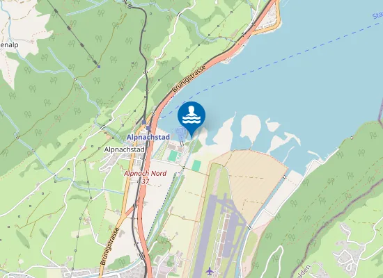 Map of Badeplatz Alpnachstad