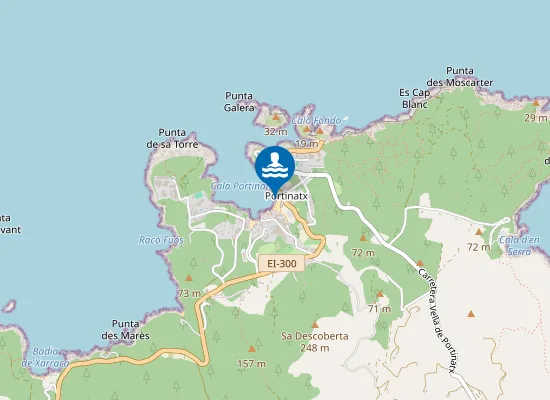 Map of PLAYA S'ARENAL GROS PM1