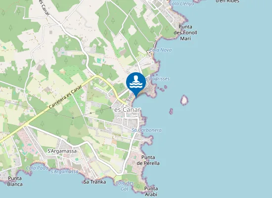 Map of PLAYA DES CANAR PM1
