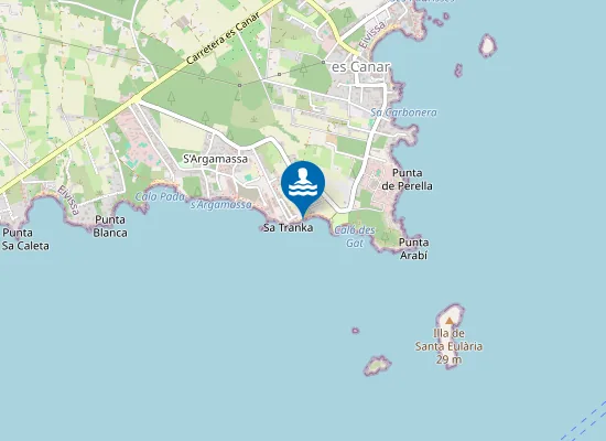 Map of PLAYA CALA MARTINA PM1