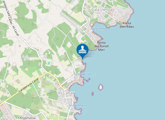 Map of PLAYA CALA NOVA PM1