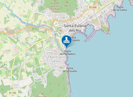 Map of PLAYA DES RIU PM1