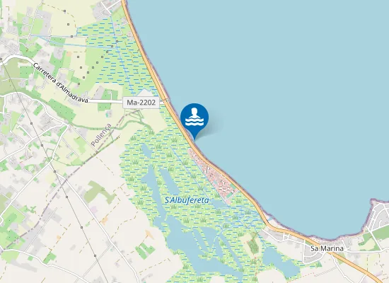 Map of PLAYA MARINA PM1