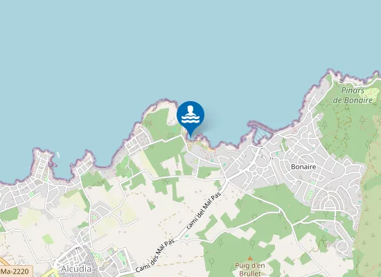 Map of PLAYA SANT JOAN PM1