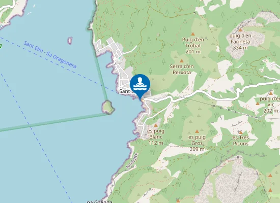 Map of PLAYA SANT ELM PM1