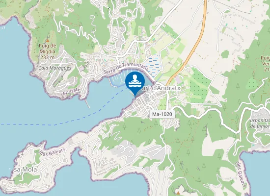 Map of PLAYA DES BRISMAR PM1