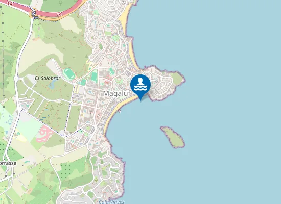 Map of PLAYA MAGALUF PM1