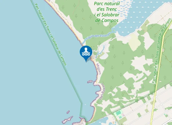 Map of PLAYA ES TRENC PM1