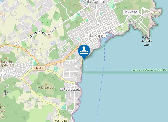 Map of PLAYA SON MOLL PM1