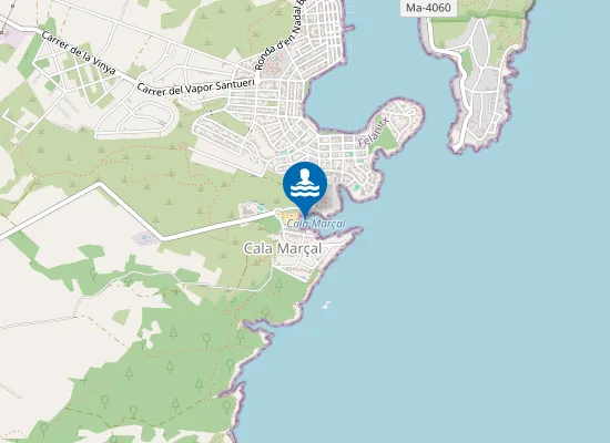 Map of PLAYA CALA MAR?AL PM1