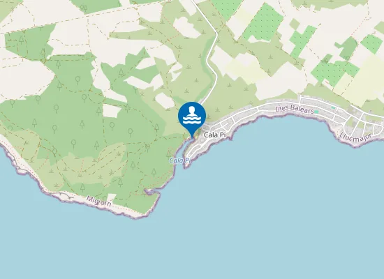 Map of PLAYA CALA PI PM1