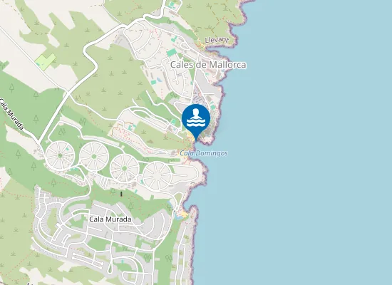 Map of PLAYA CALA DOMINGOS PM1