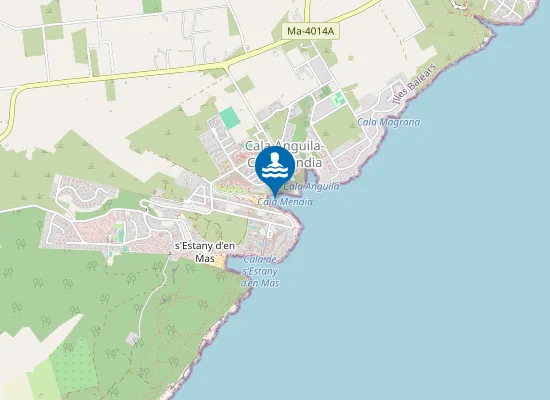 Map of PLAYA CALA MANDIA PM1