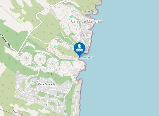 Map of PLAYA CALA TROPICANA PM1