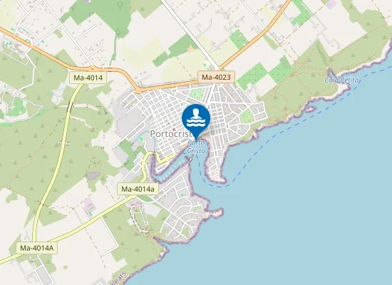 Map of PLAYA PORTO CRISTO PM1