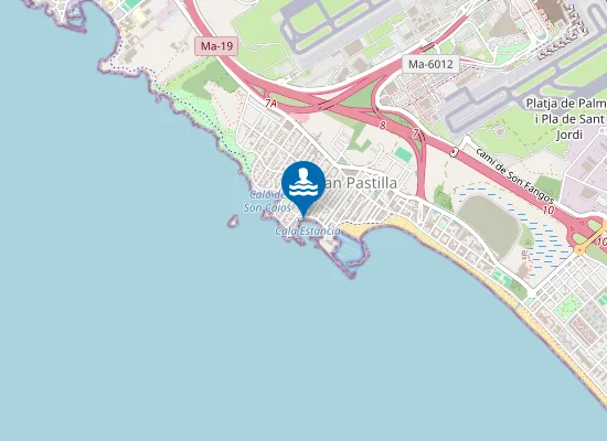 Map of PLAYA CALA EST?NCIA PM1