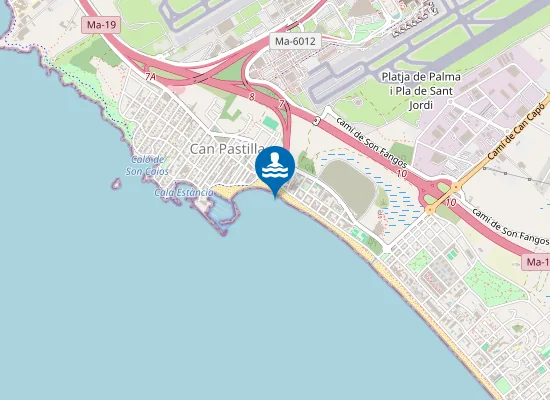 Map of PLAYA DE PALMA PM1