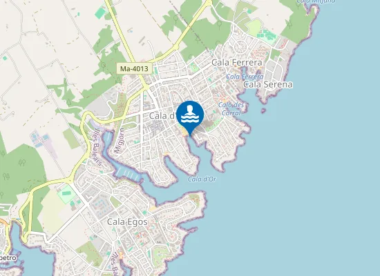 Map of PLAYA CALA GRAN PM1