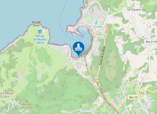 Map of PLAYA PORT DE S?LLER PM3