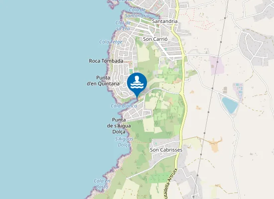 Map of PLAYA CALA BLANCA PM1