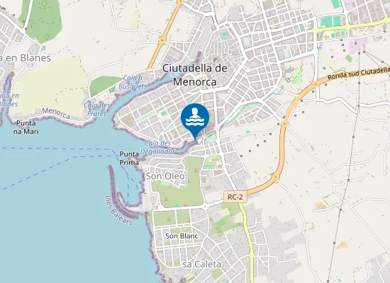 Map of PLAYA GRAN PM1