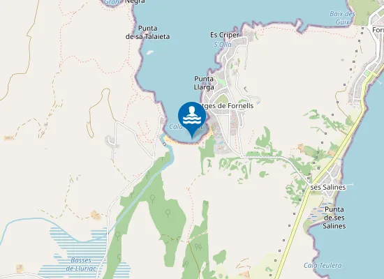 Map of PLAYA TIRANT PM1