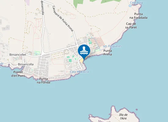 Map of PLAYA PUNTA PRIMA PM1