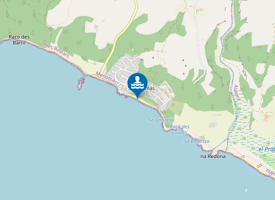 Map of PLAYA SANT TOM?S PM1