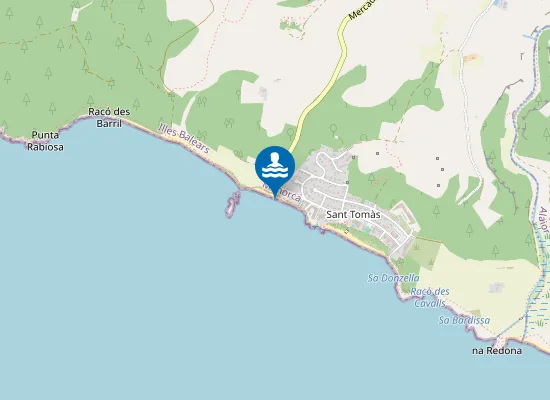 Map of PLAYA SANT ADEODATO PM1