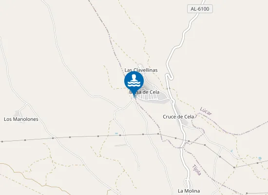 Map of Balsa Cela L?Car Pm1