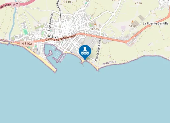 Map of PLAYA CENSO PM2