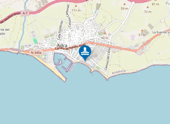 Map of PLAYA SAN NICOLAS PM1