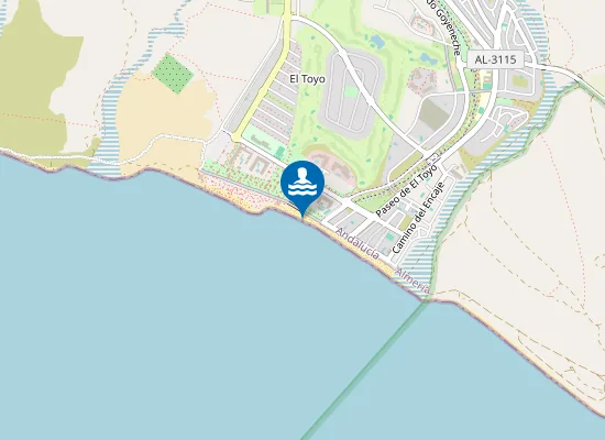 Map of PLAYA EL TOYO PM1