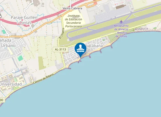 Map of PLAYA COSTACABANA PM3
