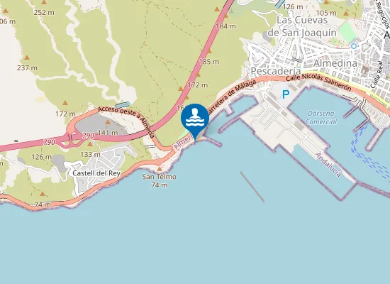Map of PLAYA LAS OLAS PM1