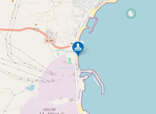 Map of PLAYA LAS MARINICAS PM3