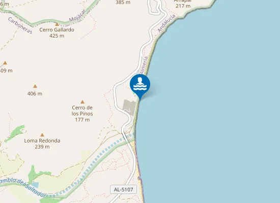 Map of PLAYA ALGARROBICOS PM1